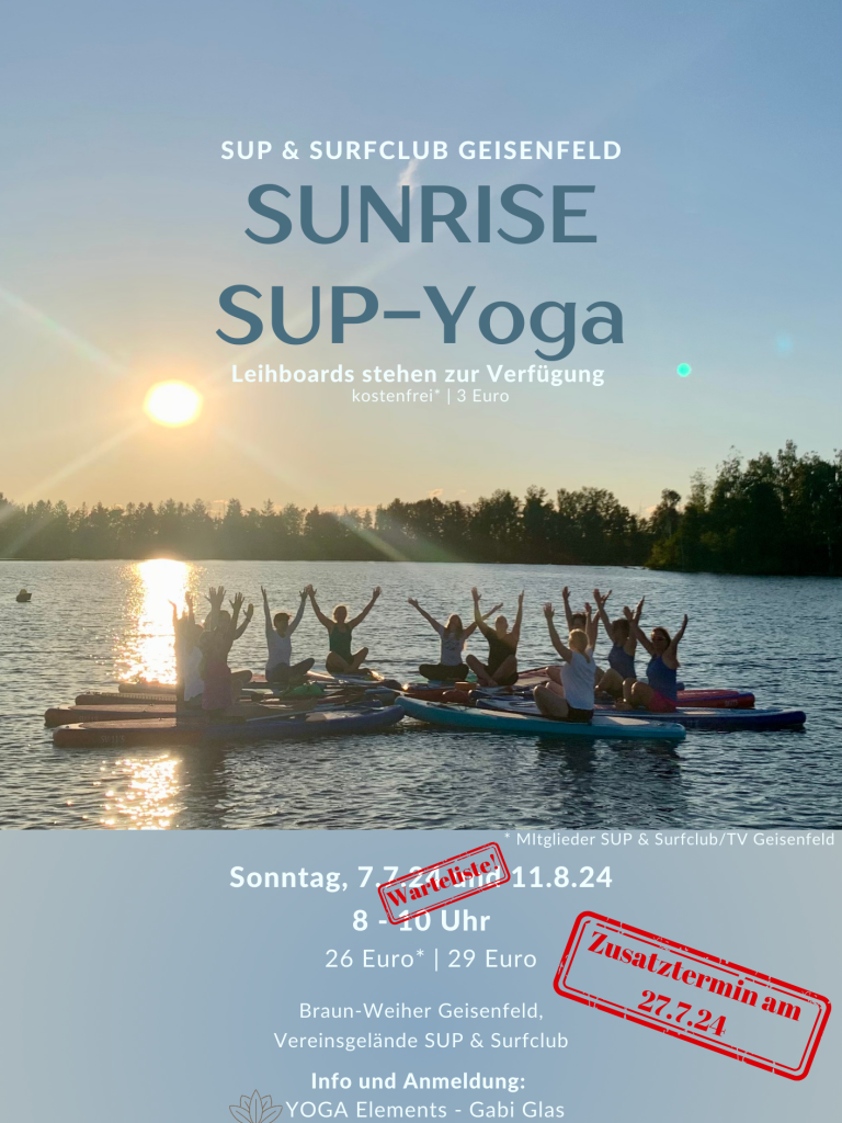 YOGA, SUP-Yoga, SUP Yoga, Ayurveda in Geisenfeld